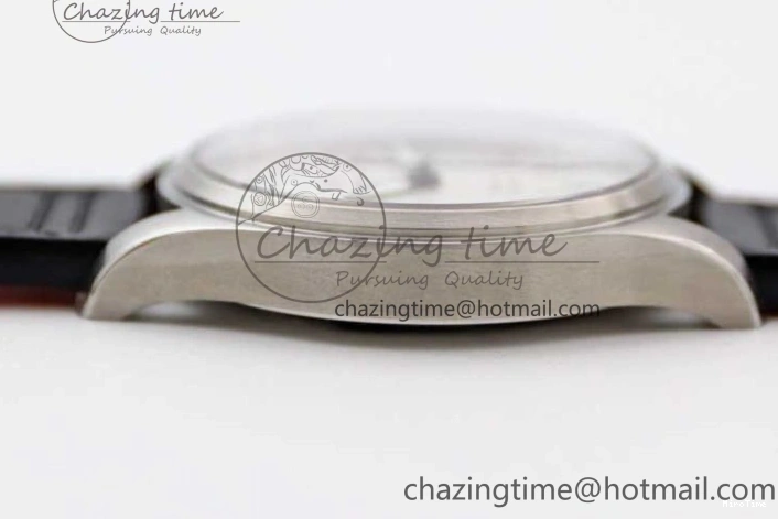 MIROTIME 0122 Vibrant Mark XVIII IW327001 SS M+F 1:1 Best Edition Black Dial on Black Leather Strap A 7055